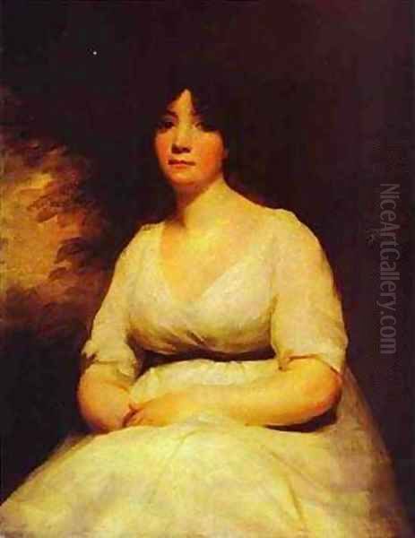 Portrait Of Mrs Kenneth Murchison Oil Painting by Sir Henry Raeburn