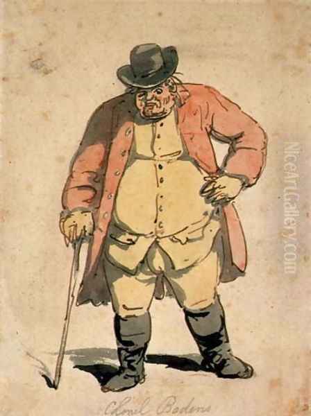 Portrait of Joseph Boden d.1811, c.1806-11 Oil Painting by Thomas Rowlandson