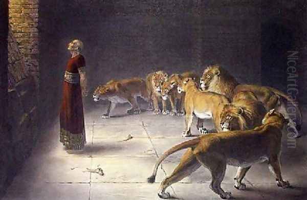 Daniel's Answer to the King Oil Painting by Briton Riviere