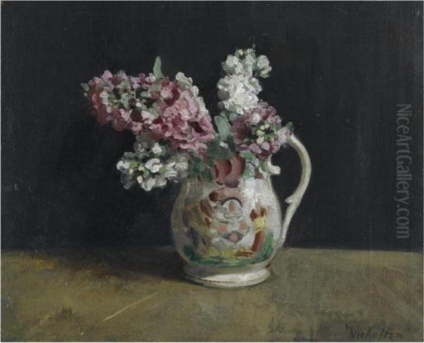 Stocks Oil Painting by William Nicholson