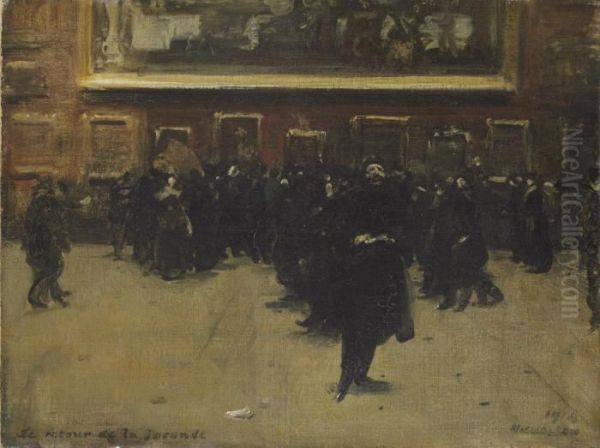 Le Retour De La Joconde Oil Painting by William Nicholson