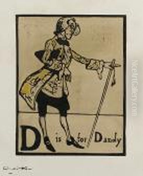 D For Dandy Oil Painting by William Nicholson