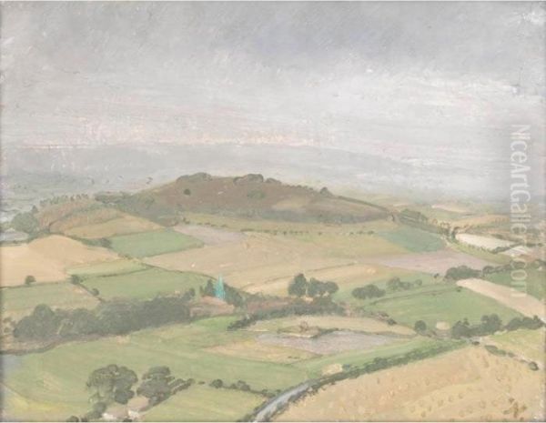 South Harting Oil Painting by William Nicholson