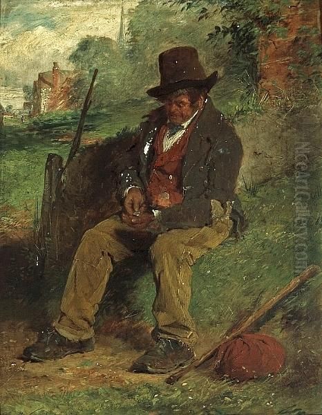 The Irishman Oil Painting by Erskine Nicol