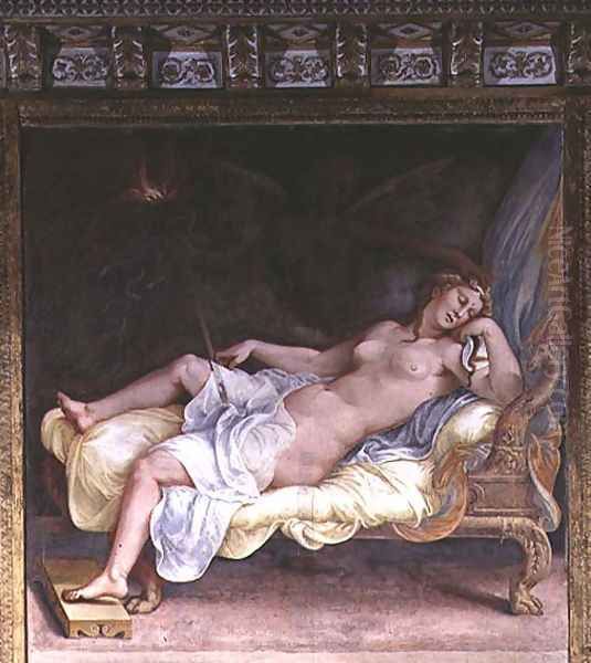 The Dream of Hecuba Oil Painting by Giulio Romano (Orbetto)