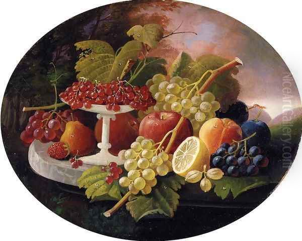 Fruit Oil Painting by Severin Roesen