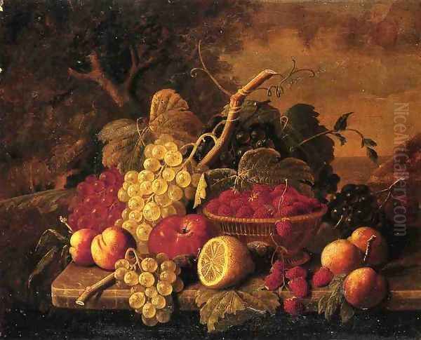 Still Life with Fruit VII Oil Painting by Severin Roesen