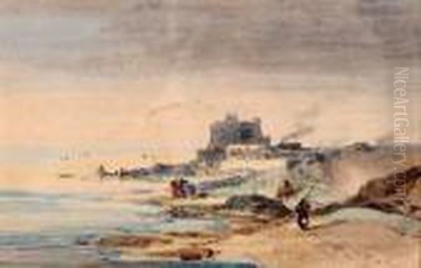 Fort Lalatte Oil Painting by Jules Achille-Noel