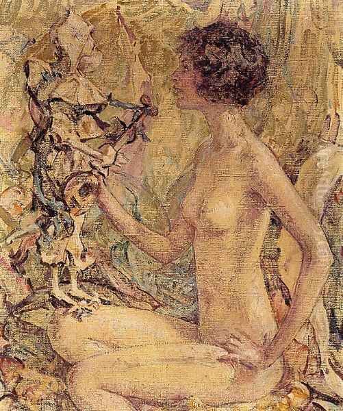 Daphne Oil Painting by Robert Reid