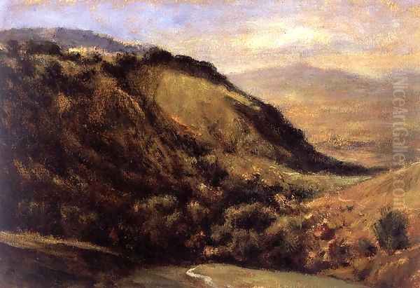 Valley in the Auvergne 1830 Oil Painting by Theodore Rousseau