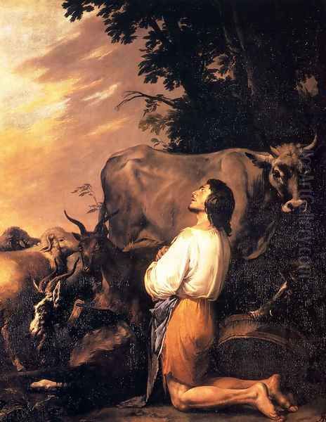 The Prodigal Son 1640s Oil Painting by Salvator Rosa