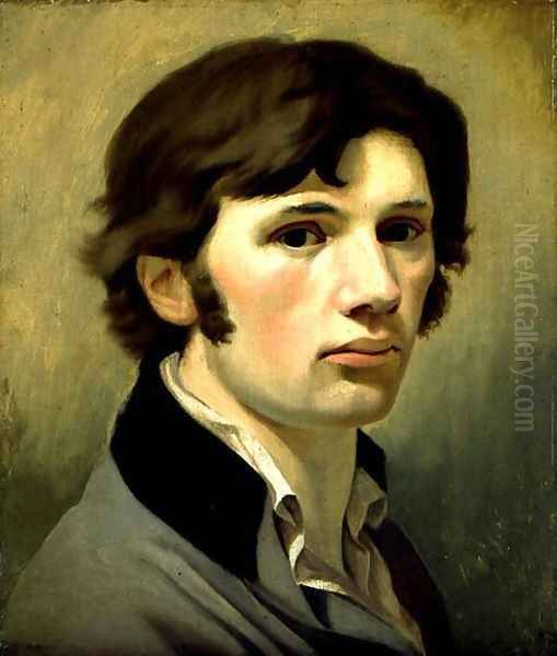 Self-portrait, 1802 Oil Painting by Philipp Otto Runge