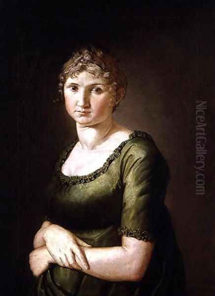 Pauline Runge 1785-1881 the wife of the Artist, 1805 Oil Painting by Philipp Otto Runge