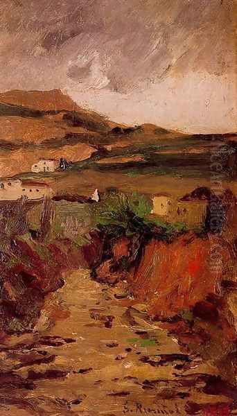 Paisaje 5 Oil Painting by Santiago Rusinol i Prats