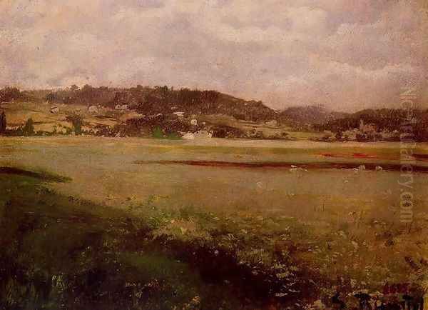 Paisaje 3 Oil Painting by Santiago Rusinol i Prats