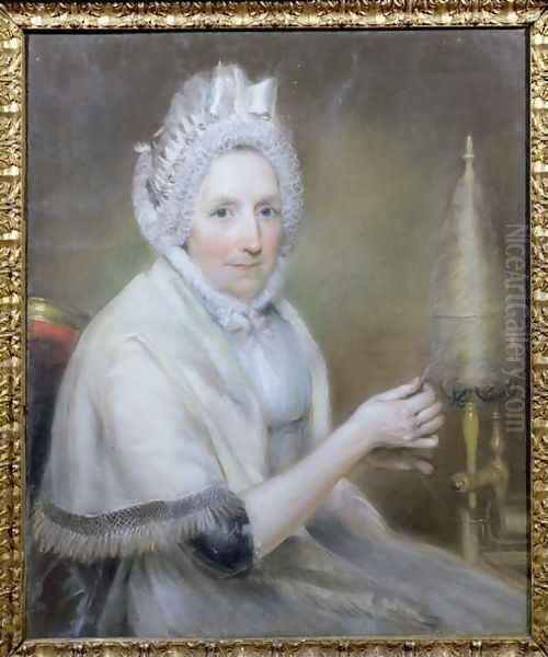 Mrs Jeremy Dixon of York Oil Painting by John Russell