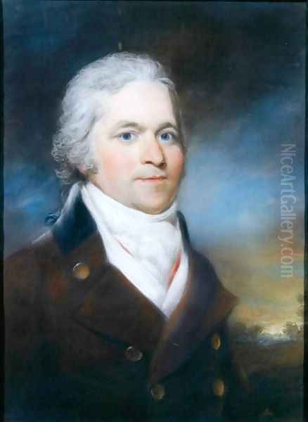 Portrait of an Unknown Gentleman, 1795 Oil Painting by John Russell