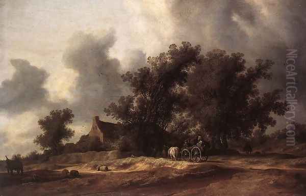 After the Rain 1631 Oil Painting by Salomon van Ruysdael