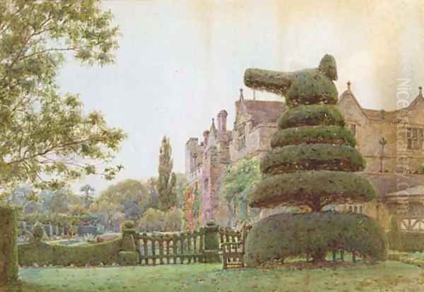 Hever Castle by Ernest Arthur Rowe