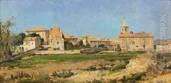 Le Village Oil Painting by Jean-Baptiste Olive