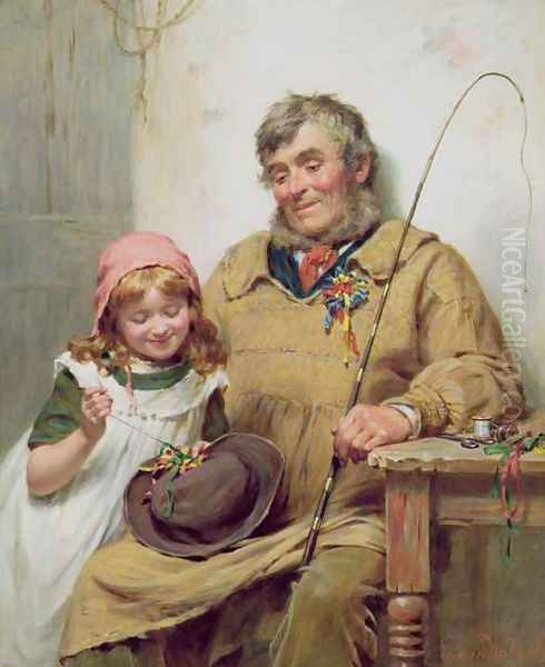 The 1st of May Oil Painting by Edwin Thomas Roberts