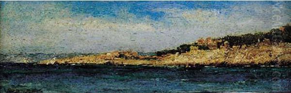 Marseille, La Corniche Et La Reserve Oil Painting by Jean-Baptiste Olive