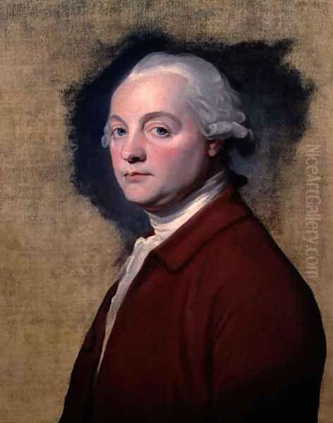 Portrait of John Kenrick 1735-99 Oil Painting by George Romney