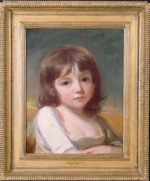 Portrait of a Girl Oil Painting by George Romney