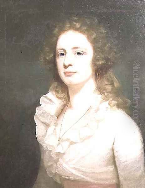 Portrait of Miss Law Oil Painting by George Romney