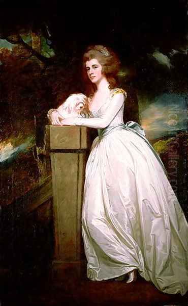 Sarah Rodbard Oil Painting by George Romney