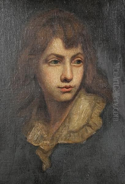 Portrait Of A Young Boy Oil Painting by John Opie