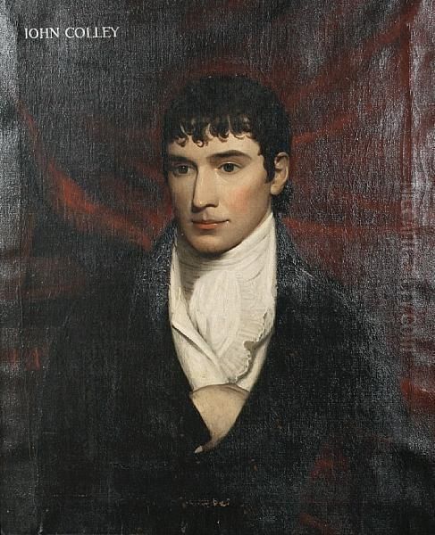 Portrait Of John Colley (1777-1835) Oil Painting by John Opie