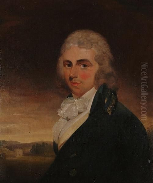 William Clark Of Buckland Tout Saints Oil Painting by John Opie