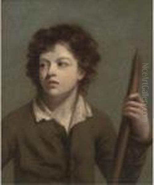 Portrait Of A Boy Oil Painting by John Opie