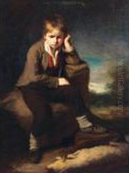 The Shepherd Boy Oil Painting by John Opie