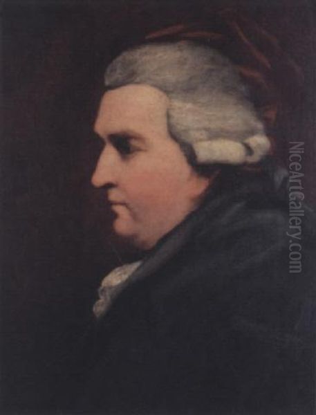 Dr Wolcot Oil Painting by John Opie