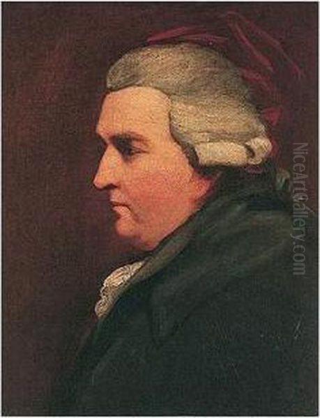 Portrait Of Dr Wolcot (1738-1819), Known As Peter Pindar Oil Painting by John Opie