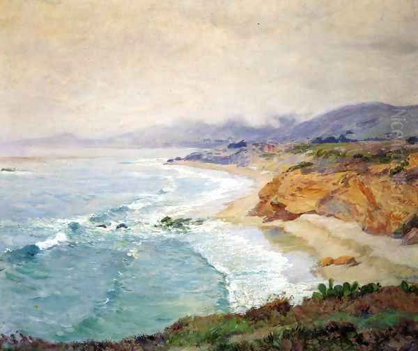 Lifting Fog Laguna Oil Painting by Guy Rose