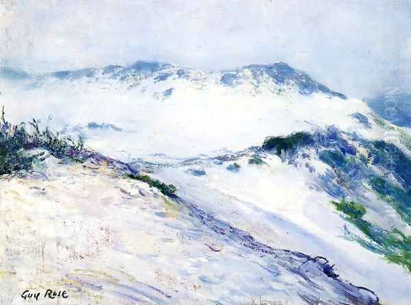 Carmel Dunes Oil Painting by Guy Rose