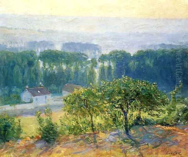 Late Afternoon Giverny 1910 Oil Painting by Guy Rose