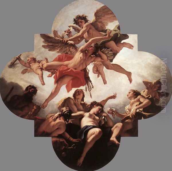 The Punishment of Cupid by Sebastiano Ricci