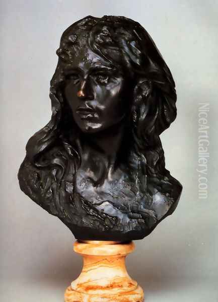 Camille Claudel Oil Painting by Auguste Rodin