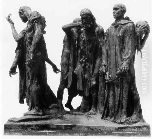 The Burghers of Calais Oil Painting by Auguste Rodin