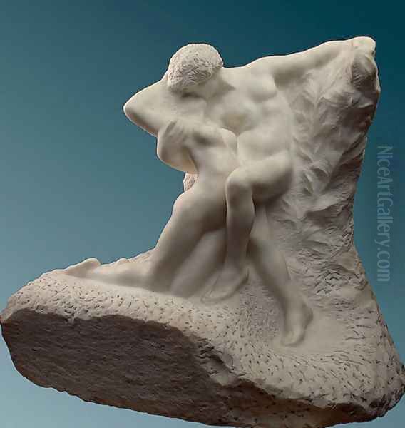 Eternal Spring Oil Painting by Auguste Rodin