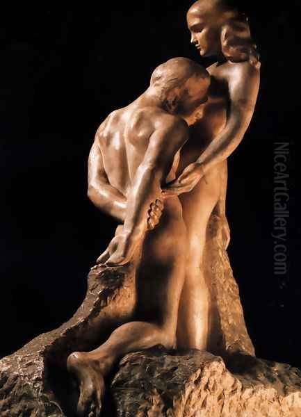 Eternal Idol Oil Painting by Auguste Rodin