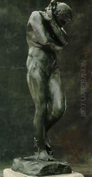 Eve Oil Painting by Auguste Rodin