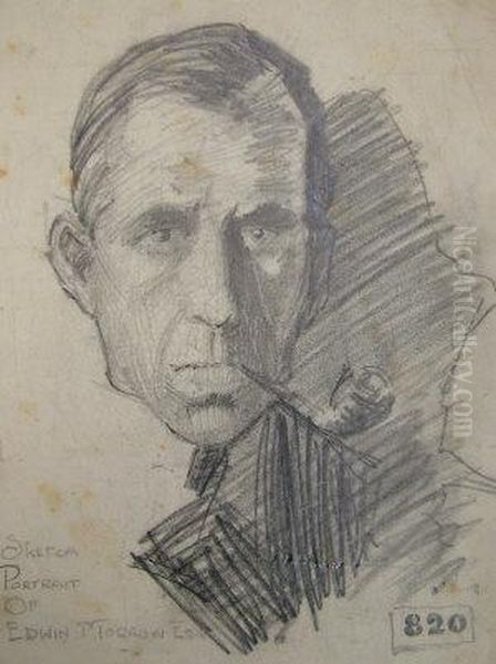 Sketch Portrait Of William
Morrow Esq Oil Painting by Sir William Newenham Montague Orpen