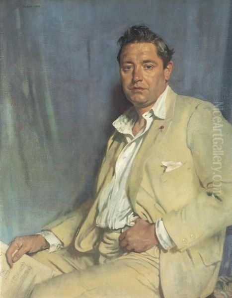 Count John Mccormack Oil Painting by Sir William Newenham Montague Orpen