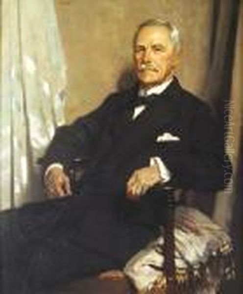 Portrait Of Lord Lawrence Of Kingsgate Oil Painting by Sir William Newenham Montague Orpen