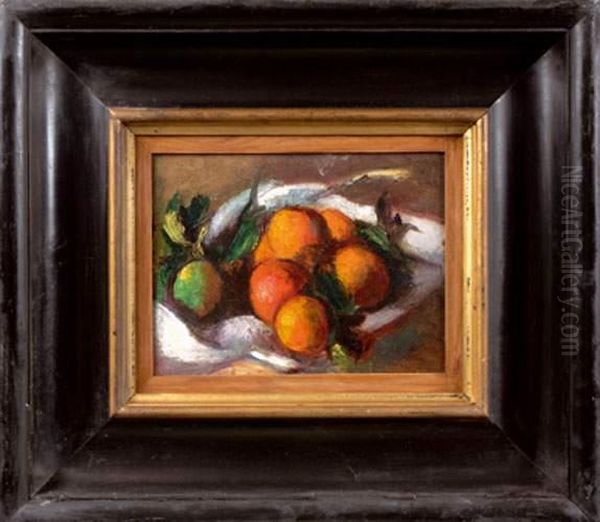 Nature Morte Oil Painting by Manuel Ortiz De Zarate